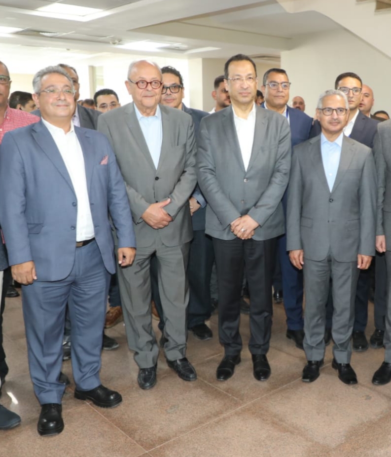 دولة رئيس مجلس الوزراء معالي الدكتور المهندس مصطفي مدبولي بالمنطقة التكنولوجية ببرج العرب الجديدة